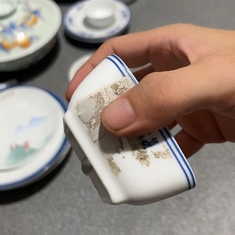 陶瓷4寸碟一个陶瓷