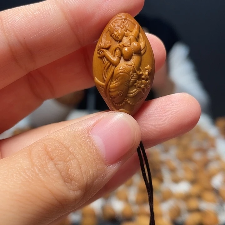 橄榄核吊坠橄榄核