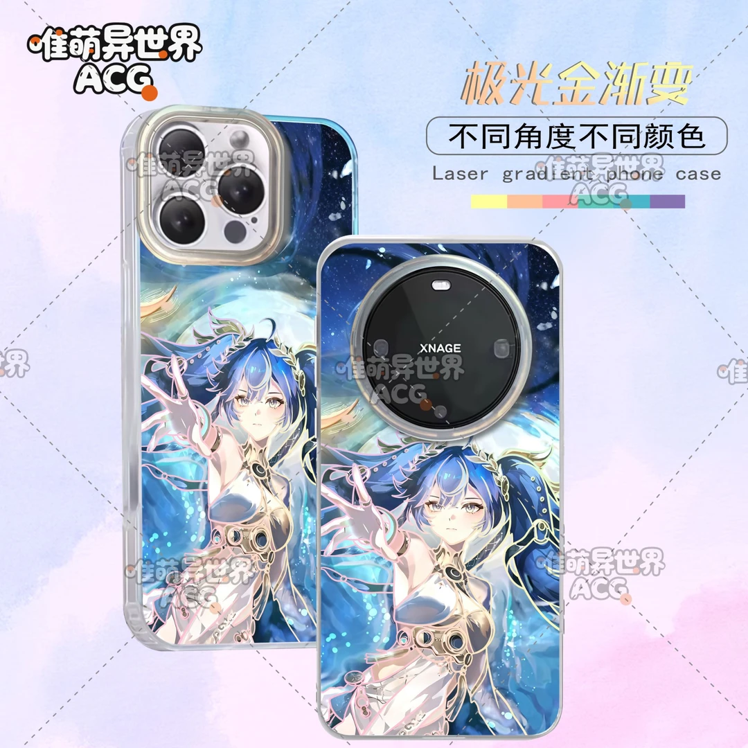 鸣潮/尤诺适用苹果华为vivo一加小米二次元动漫极光手机壳