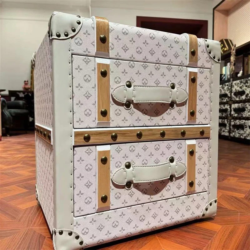 姚同学家具严选【老花白二抽柜】