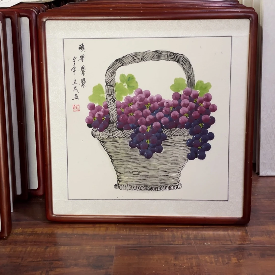 国画带框尺寸63*63厘米