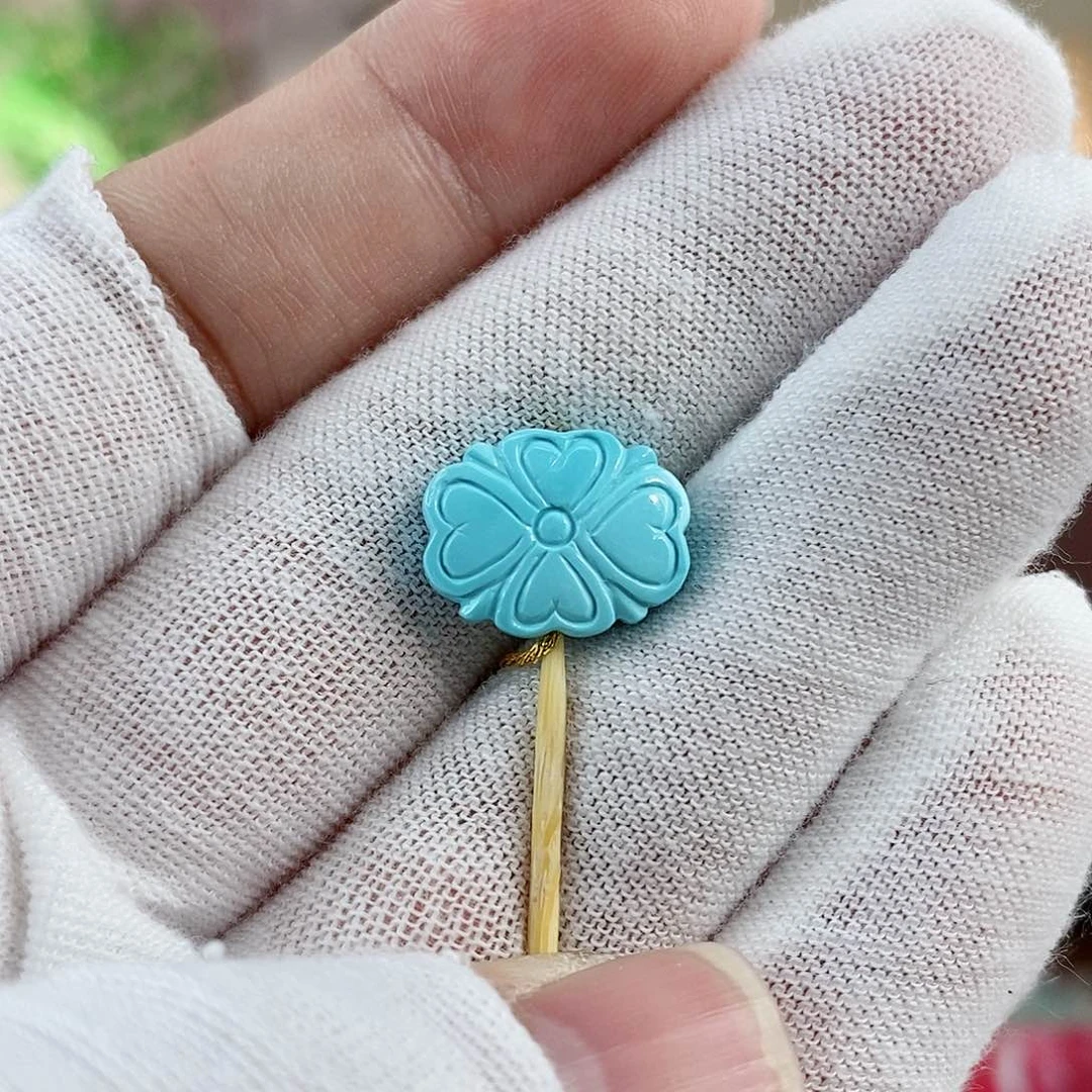 绿松石珠宝奇石未镶嵌