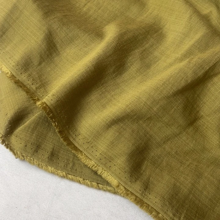 棉混纺黄绿麻棉2米
