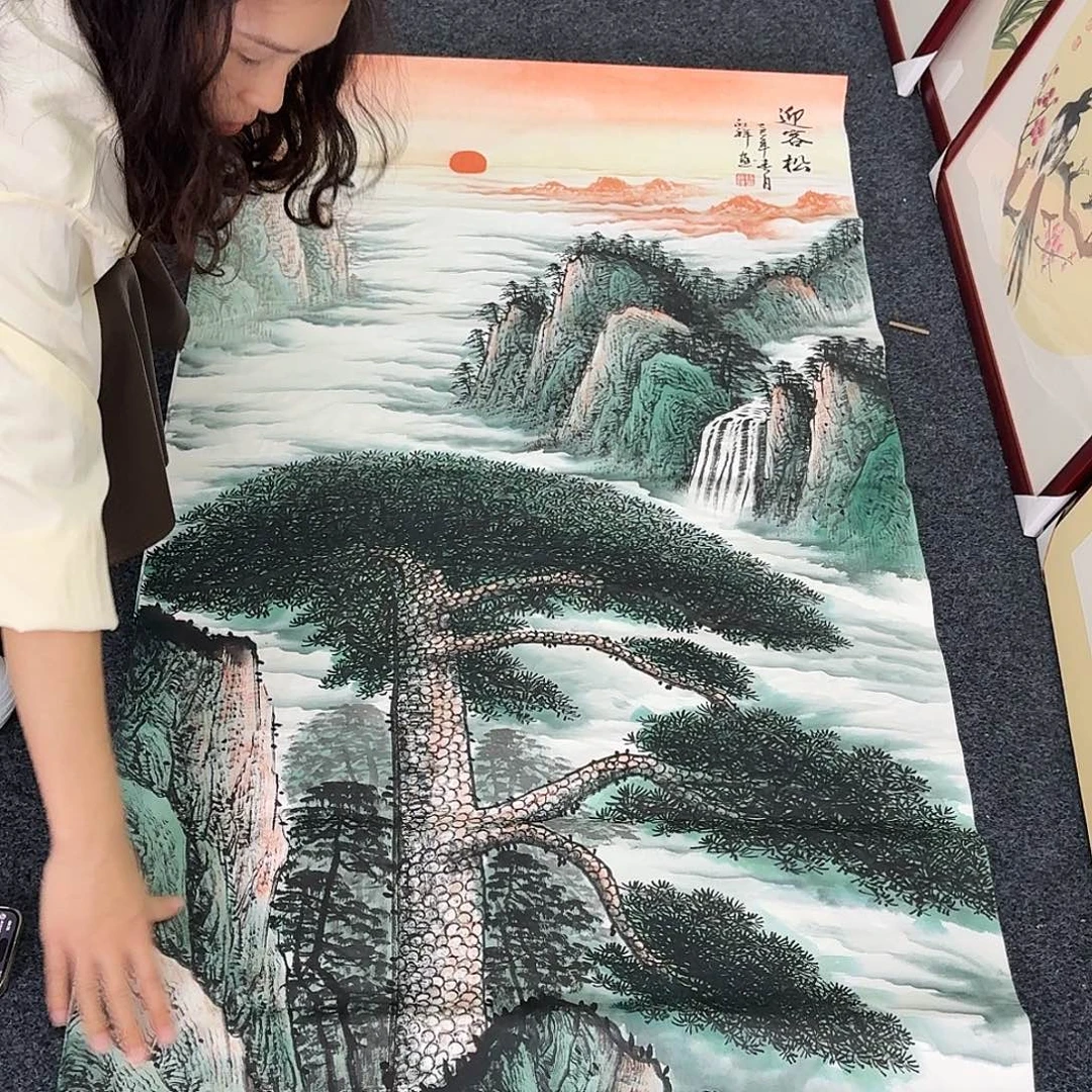 纯手绘的好看作品
