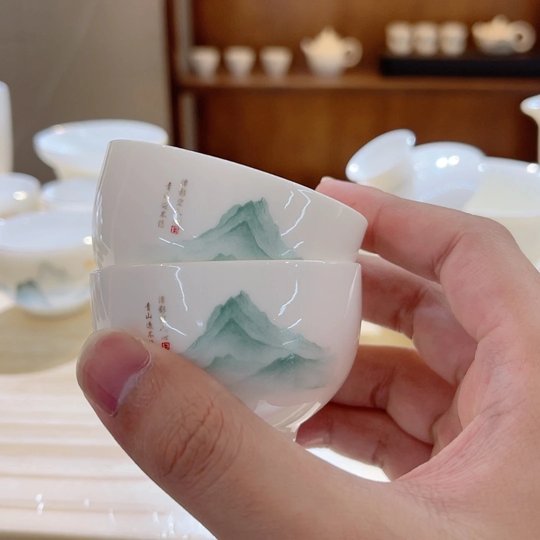 瓷片羊脂玉瓷羊脂玉瓷