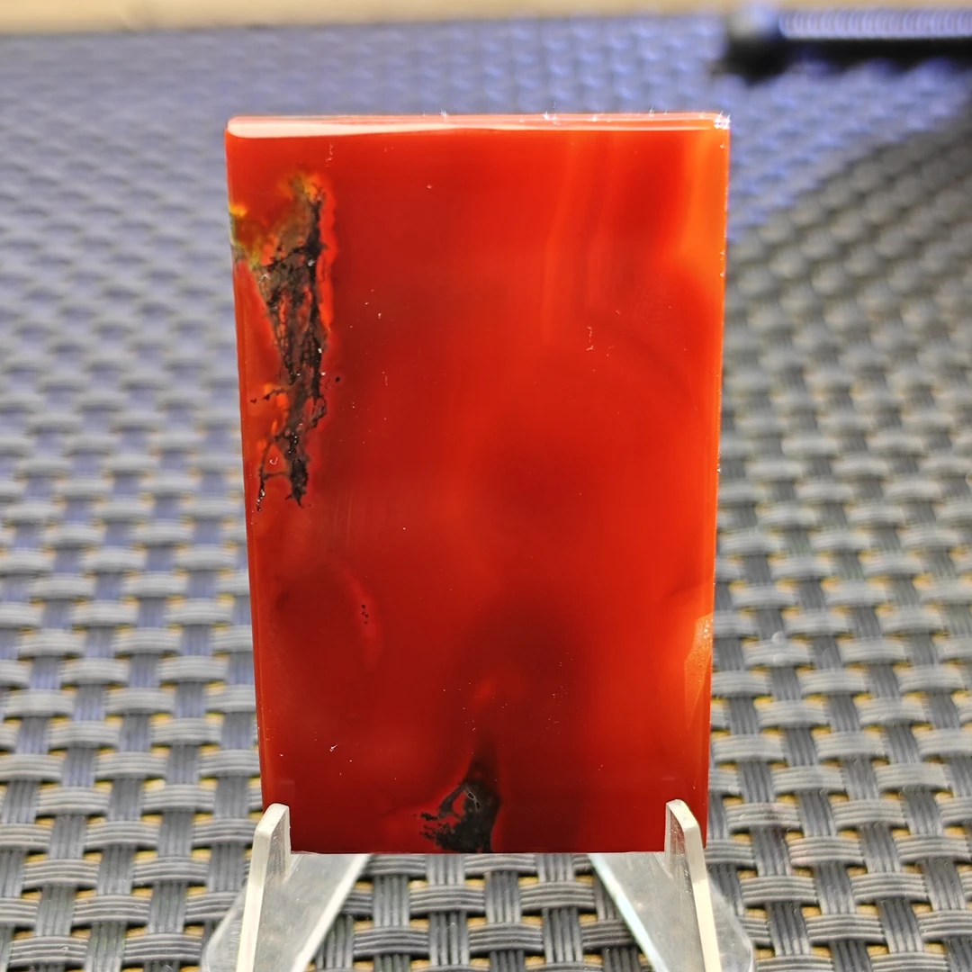 天然玛瑙 3✖️5平安无事牌