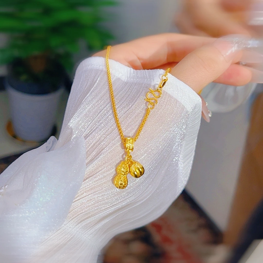 好柿花生项链 M扣