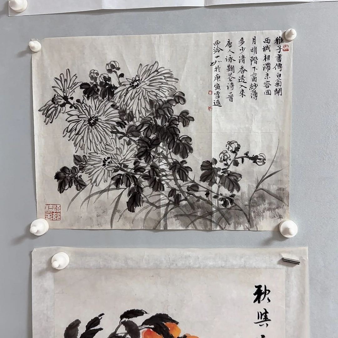 叮***呛国画吴老师国画作品