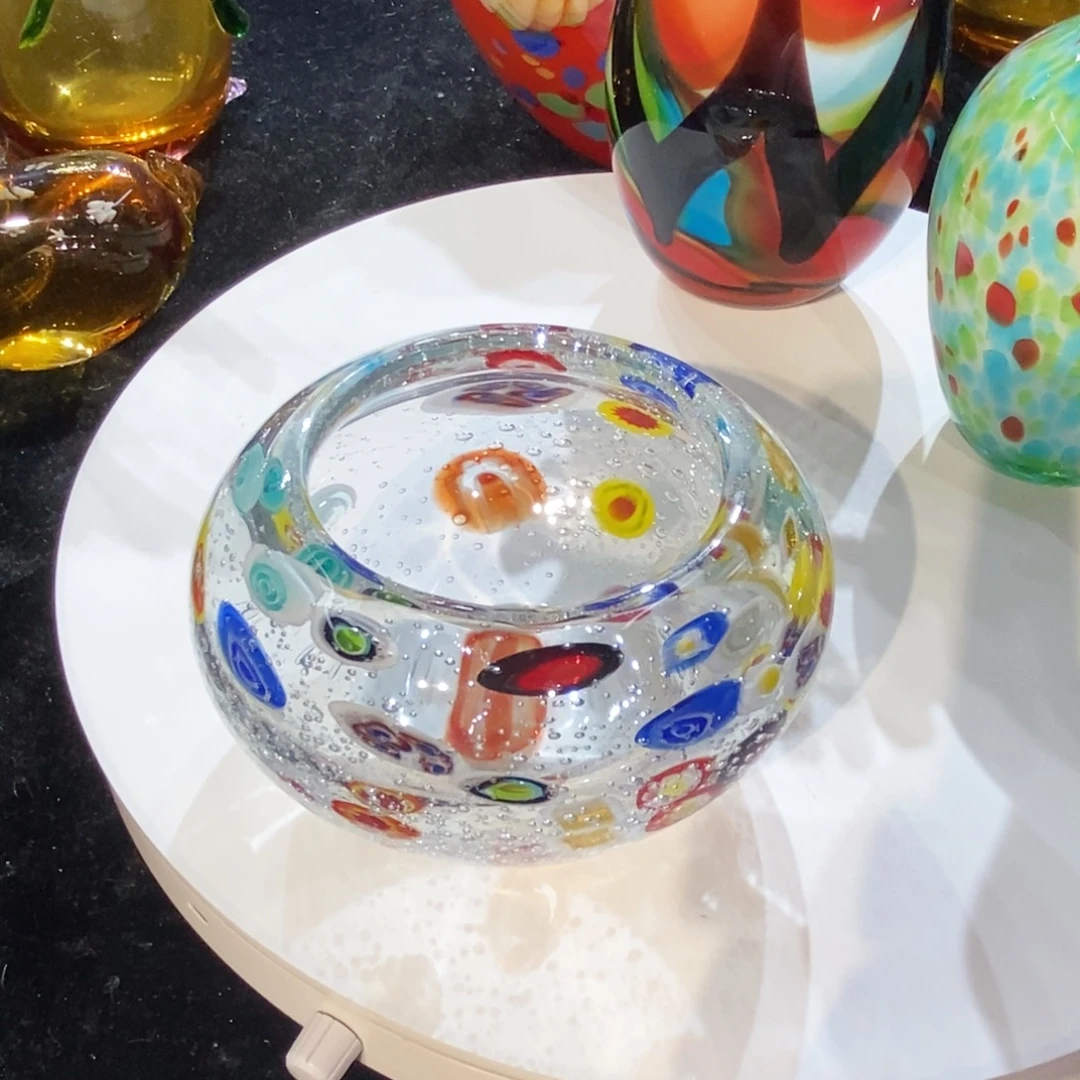 欢***子琉璃精品收纳碗万花