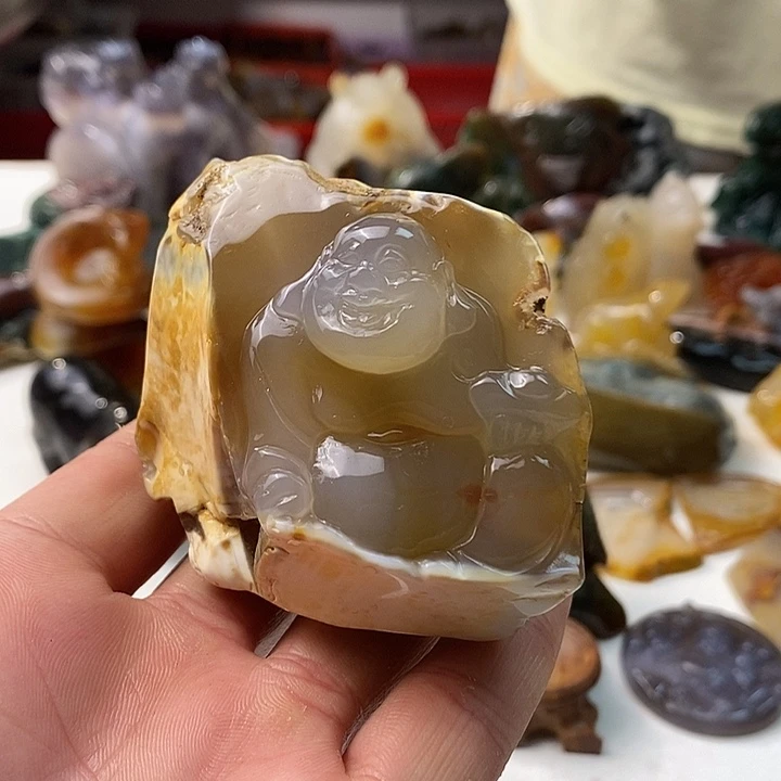 未镶嵌颈饰玛瑙/玉髓