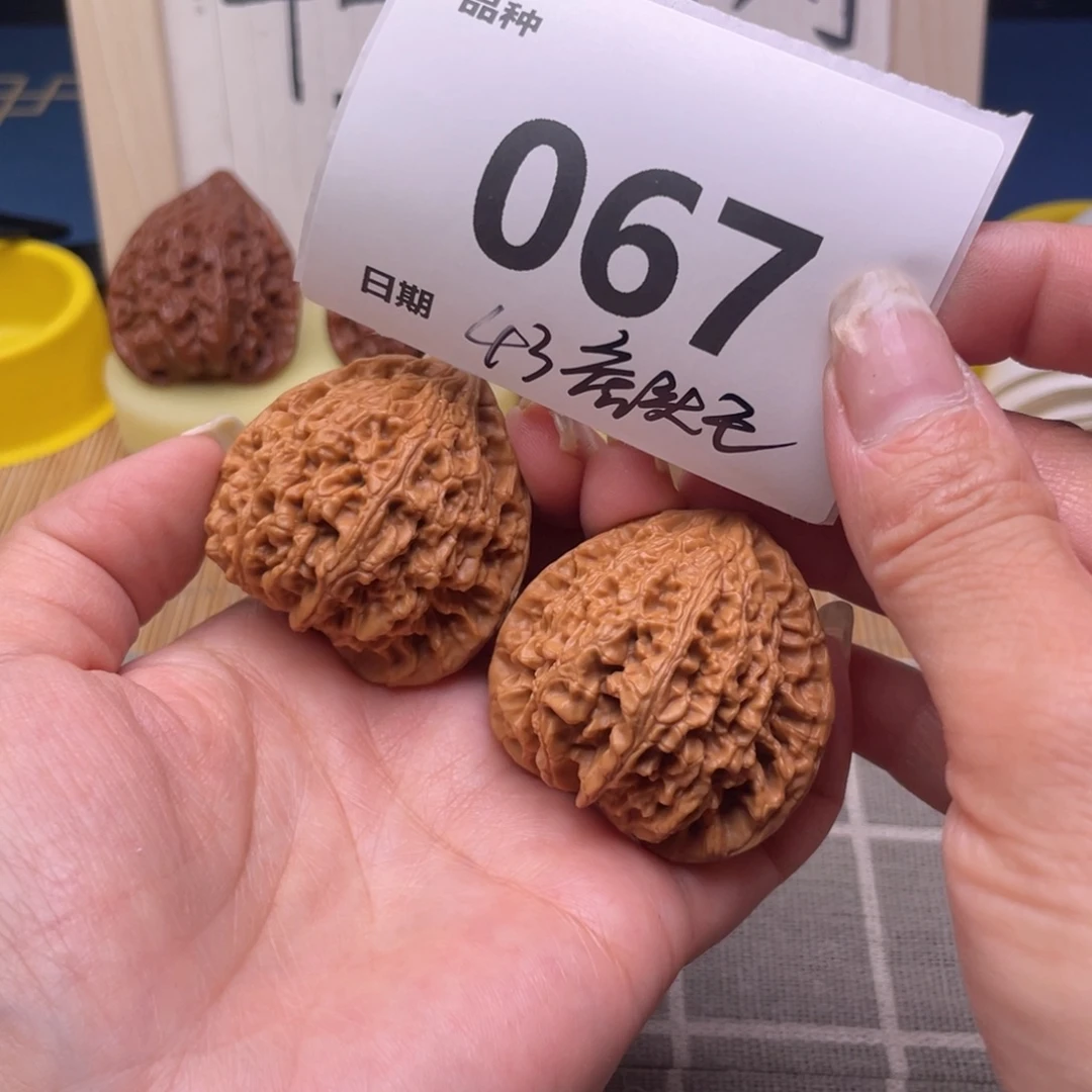 把件文玩核桃67号43虎头王