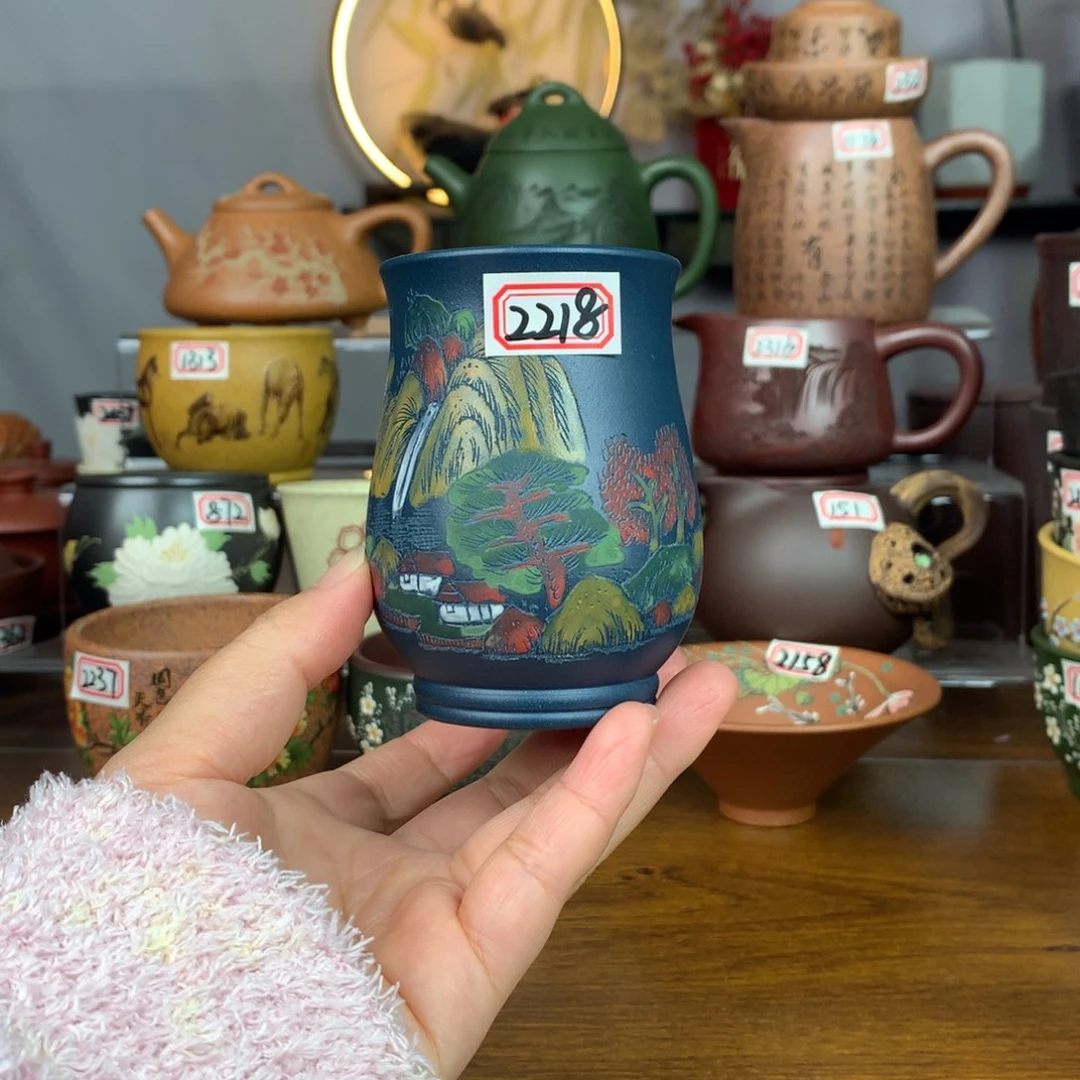 紫砂茶杯宜兴紫砂茶具