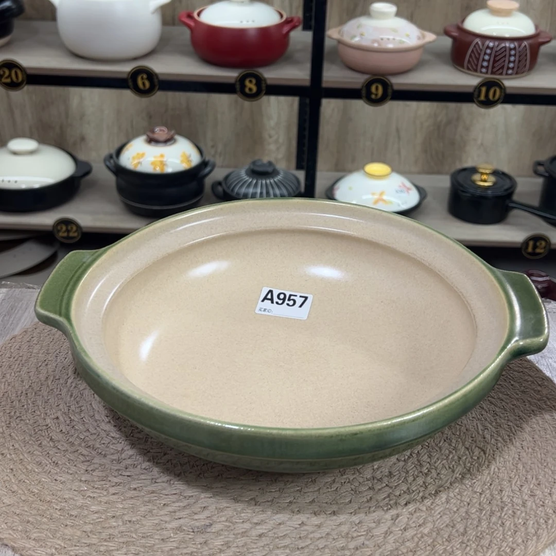 【闪购商品】口径27.5厘米砂锅微瑕疵品957