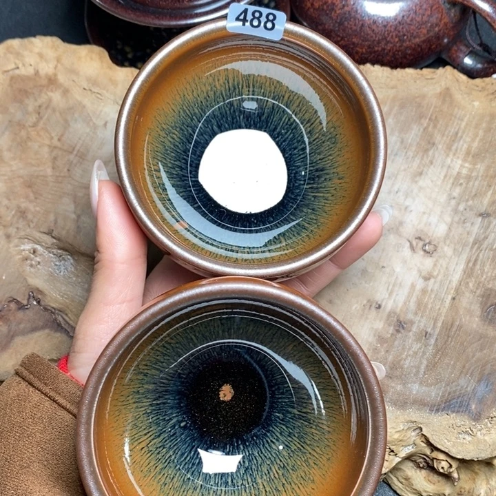 茶盏建窑建盏主人杯488