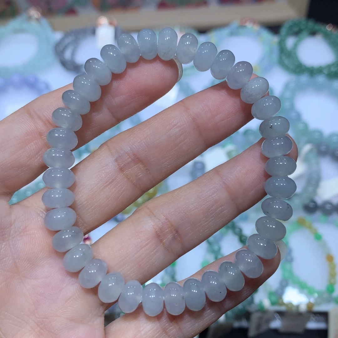 未镶嵌手串翡翠天然