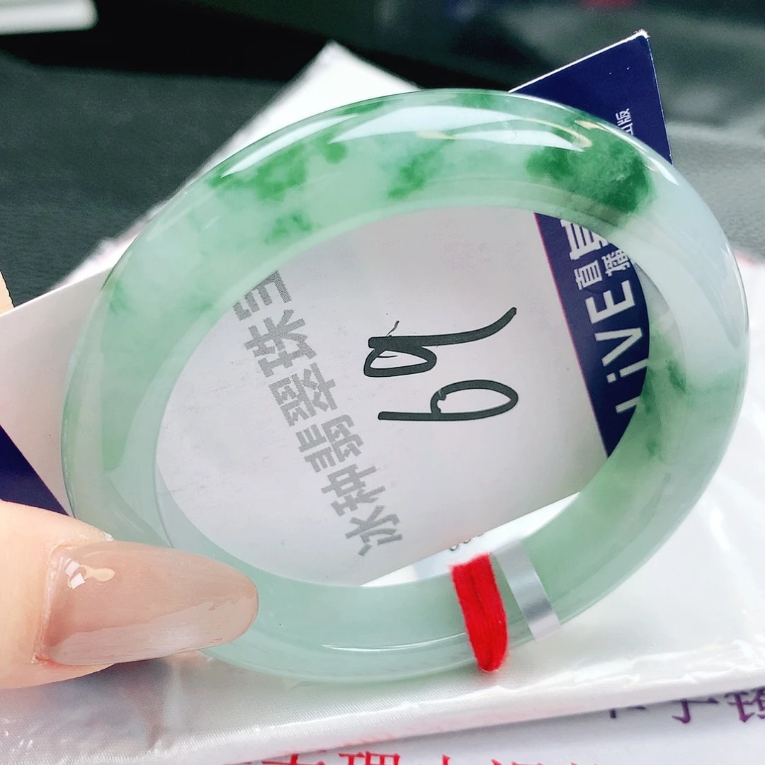 翡翠未镶嵌手镯缅甸天然a货翡翠