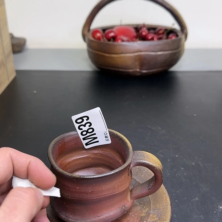 备前烧作品备前烧菊*羲