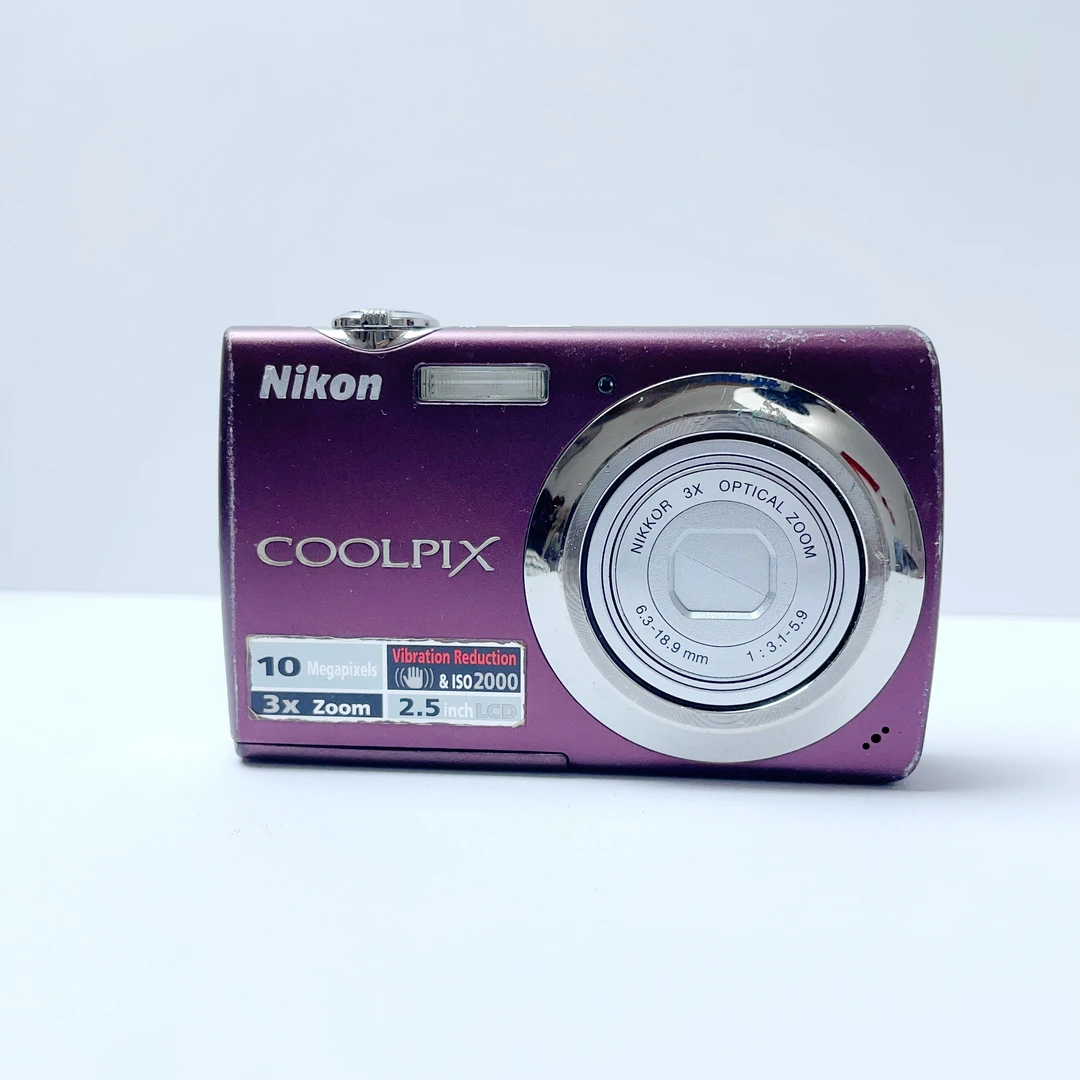 8新 Nikon/尼康 s220平价柔光白调1000万像素3倍变焦ccd数码相机