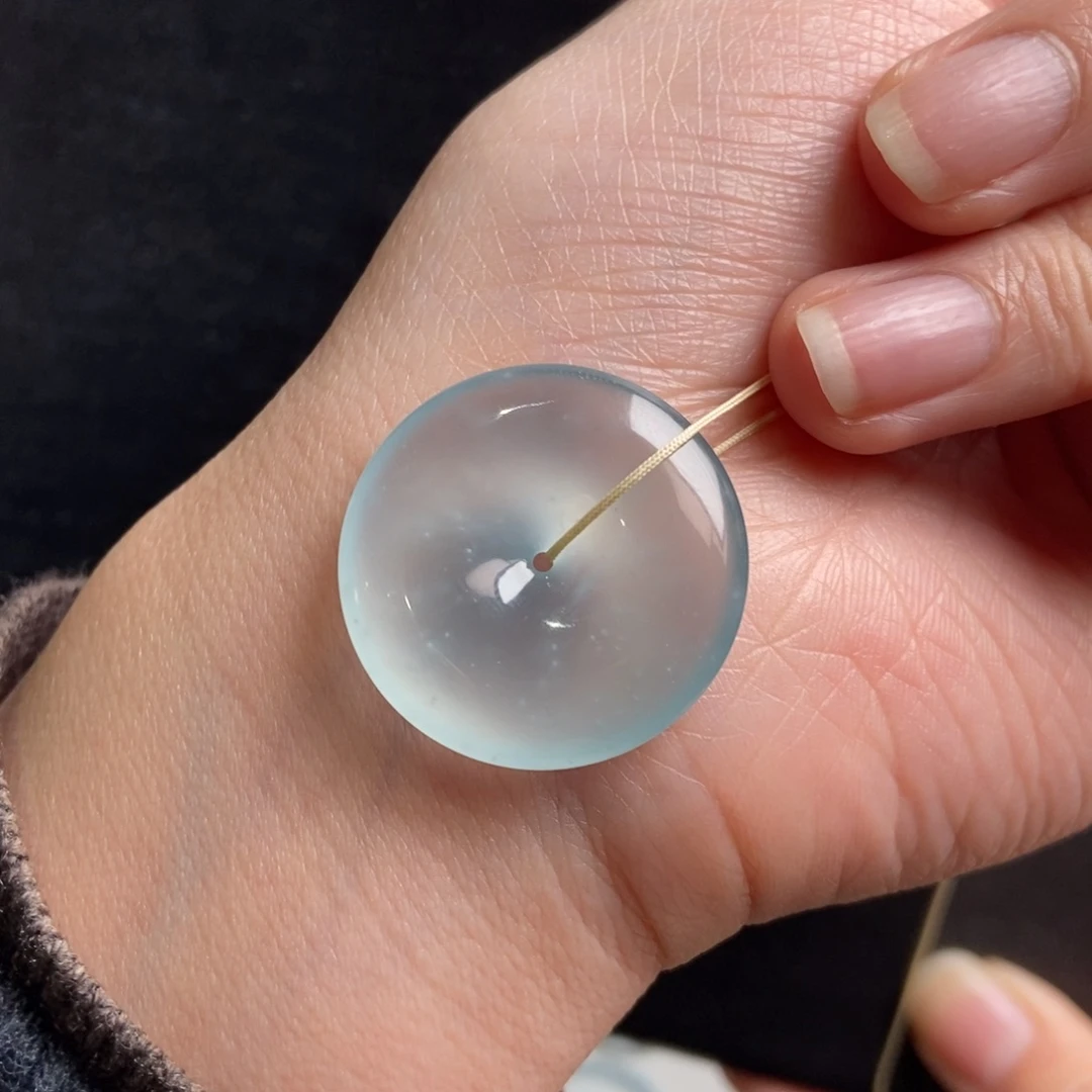 翡翠未镶嵌颈饰26.7-5.5