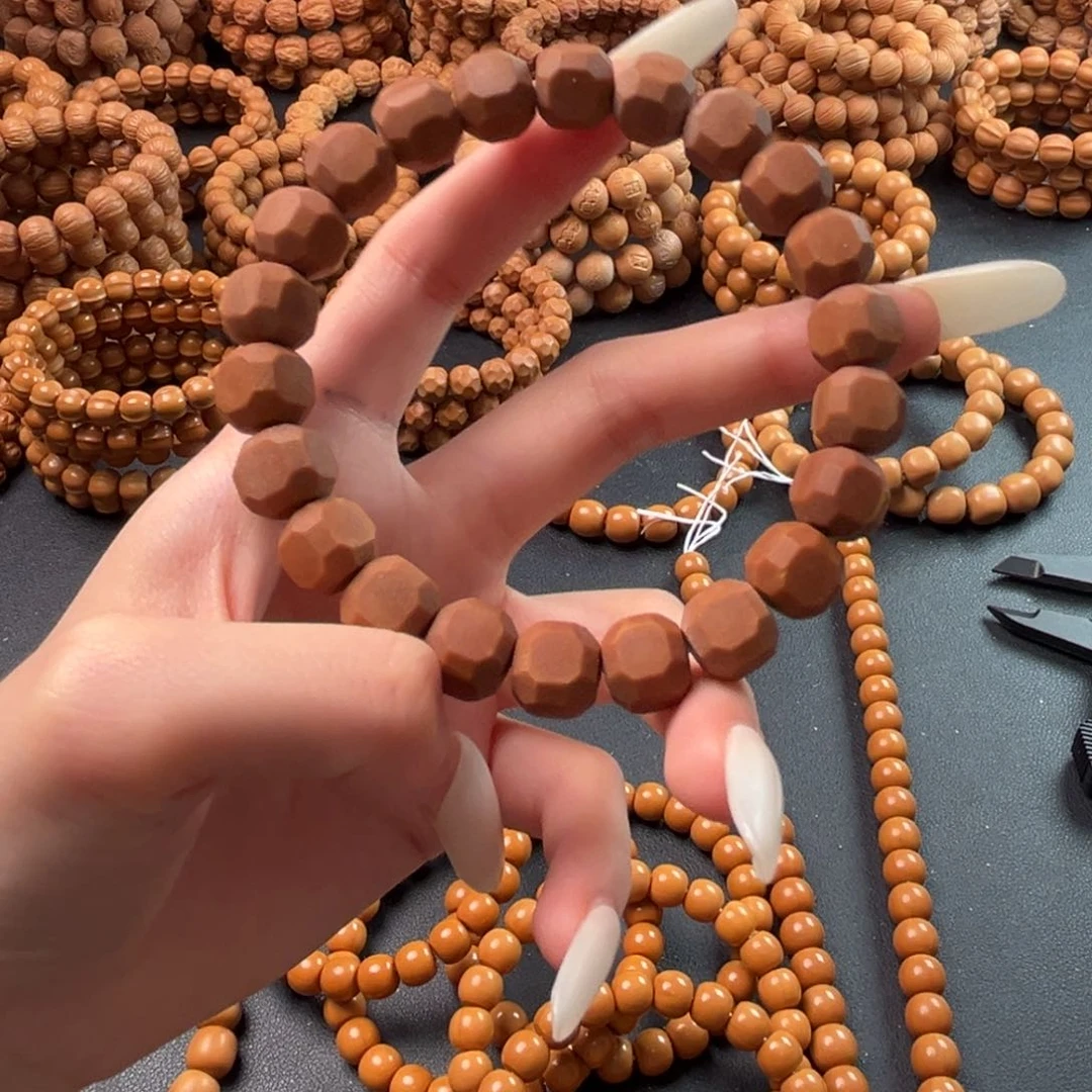 猴头核桃手串微瑕星耀六方