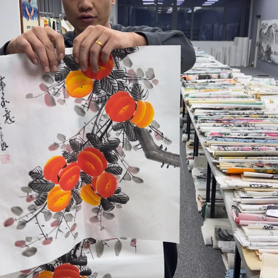 国画纯手绘字画宣纸