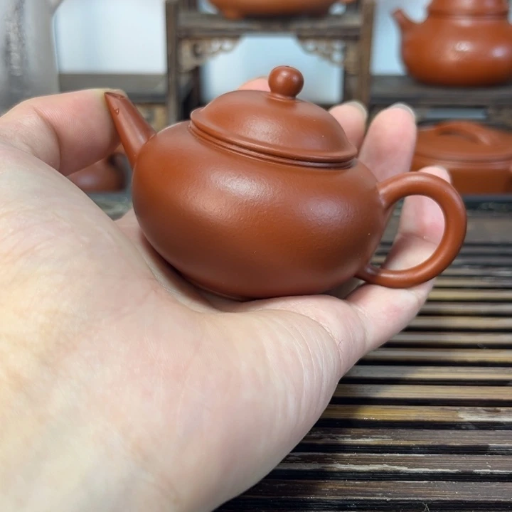 紫砂茶壶原矿紫砂手工制作