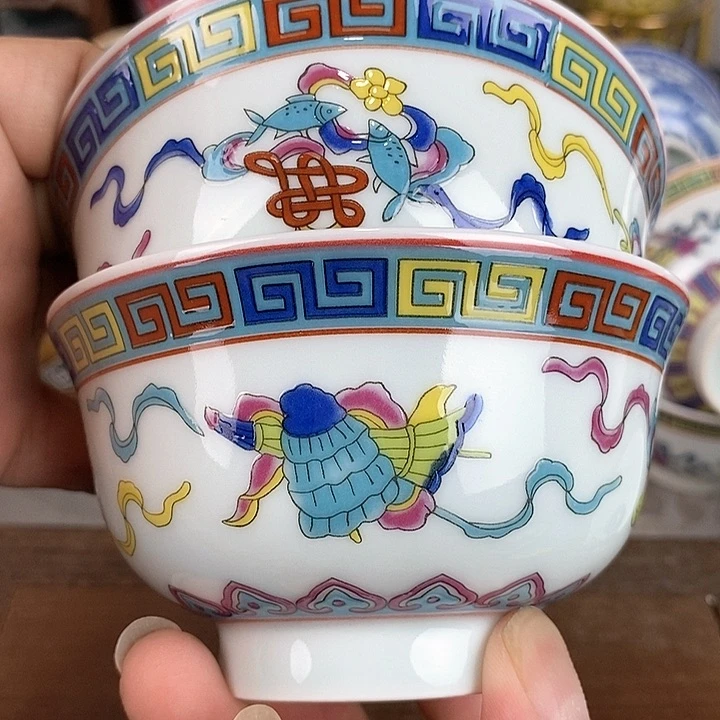 景德镇陶瓷藏式茶碗