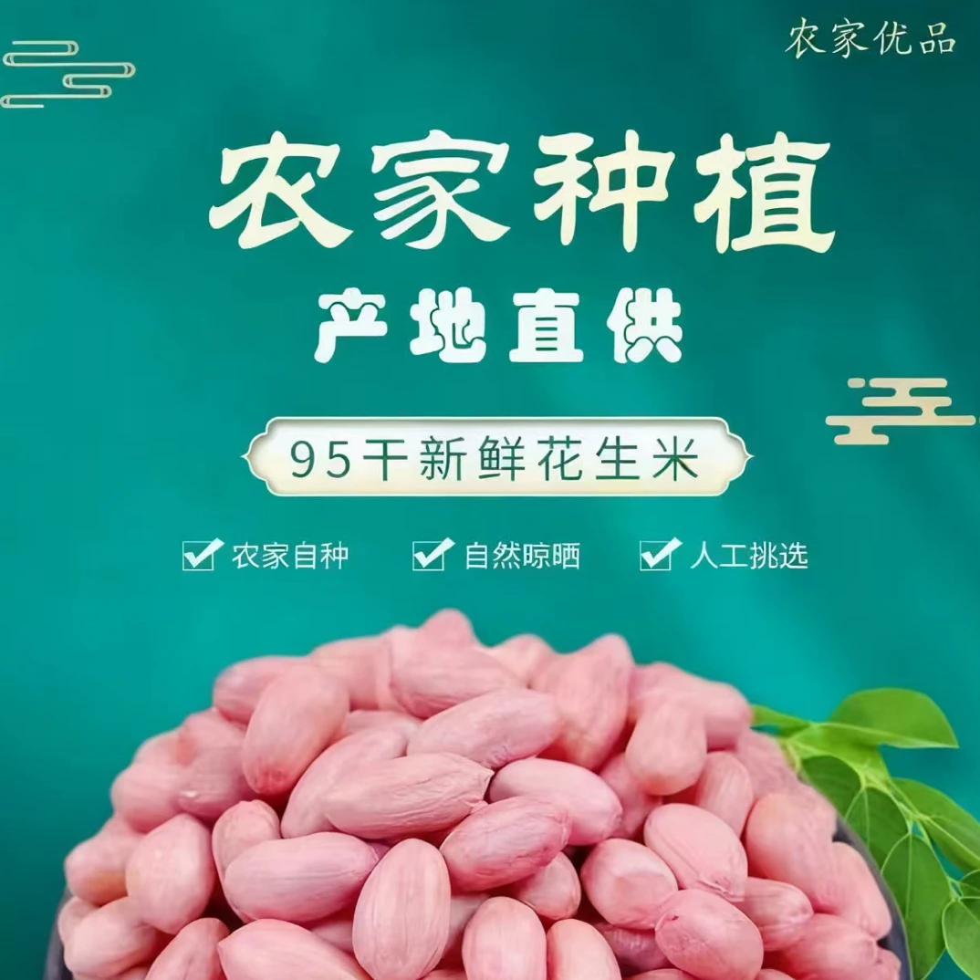 当季新上市传统大颗粒花生米