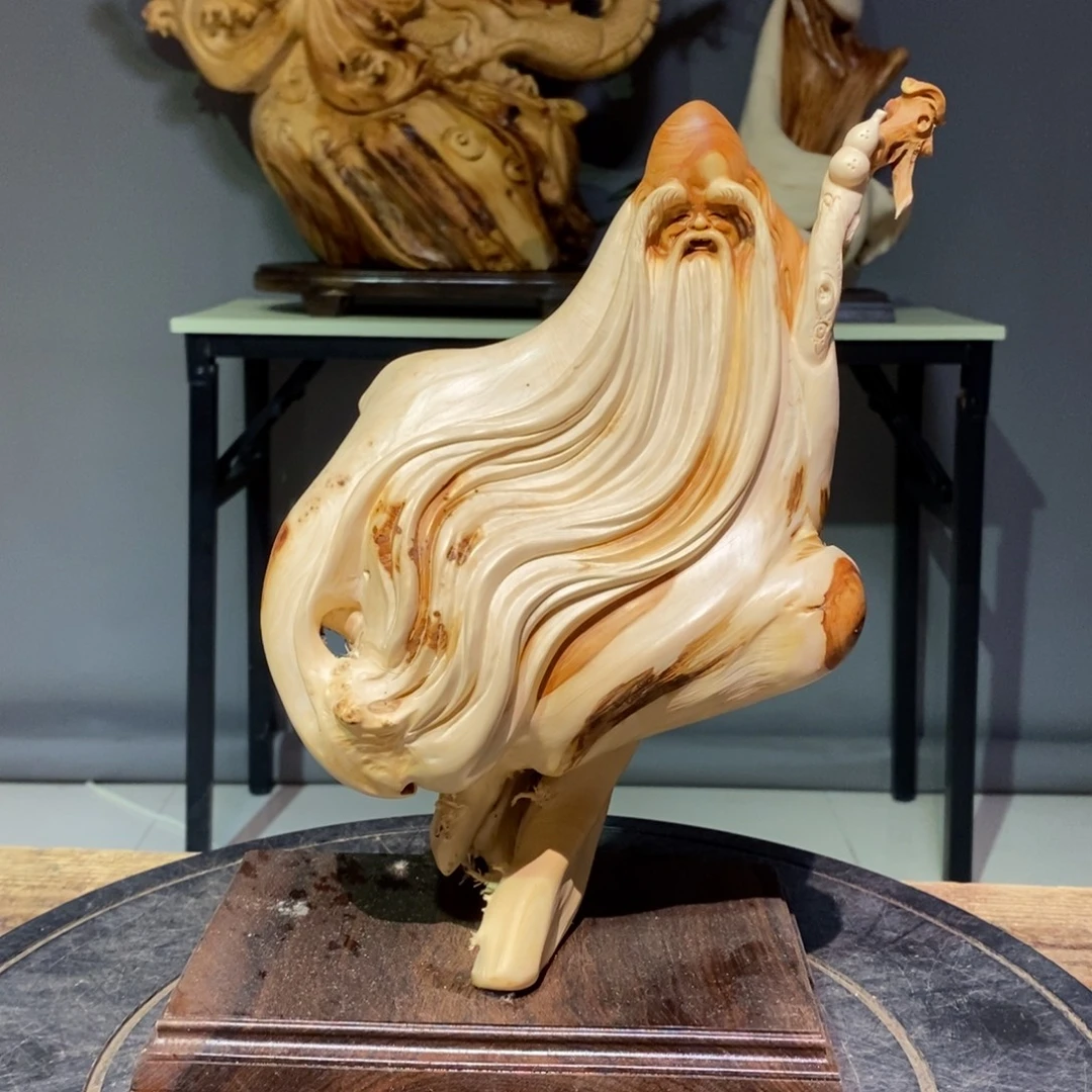 柏木（崖柏）崖柏木雕刻