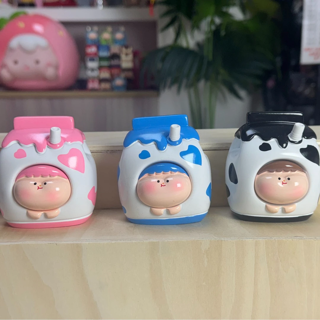 牛奶盒 树脂材质 桌面摆件