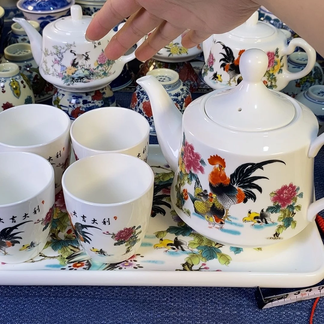 瓷片景德镇陶瓷茶具套装