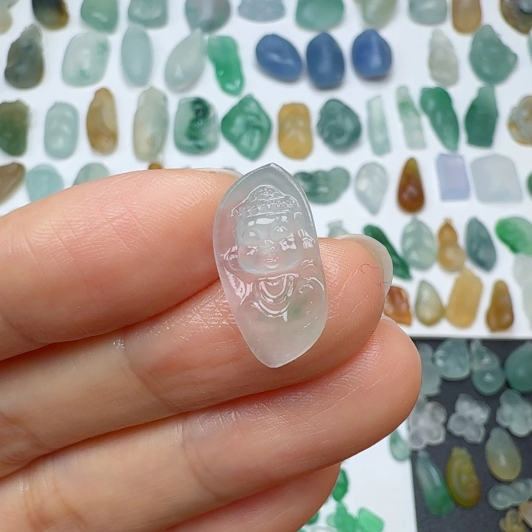 定制翡翠未镶嵌瑞****宝宝宝佛