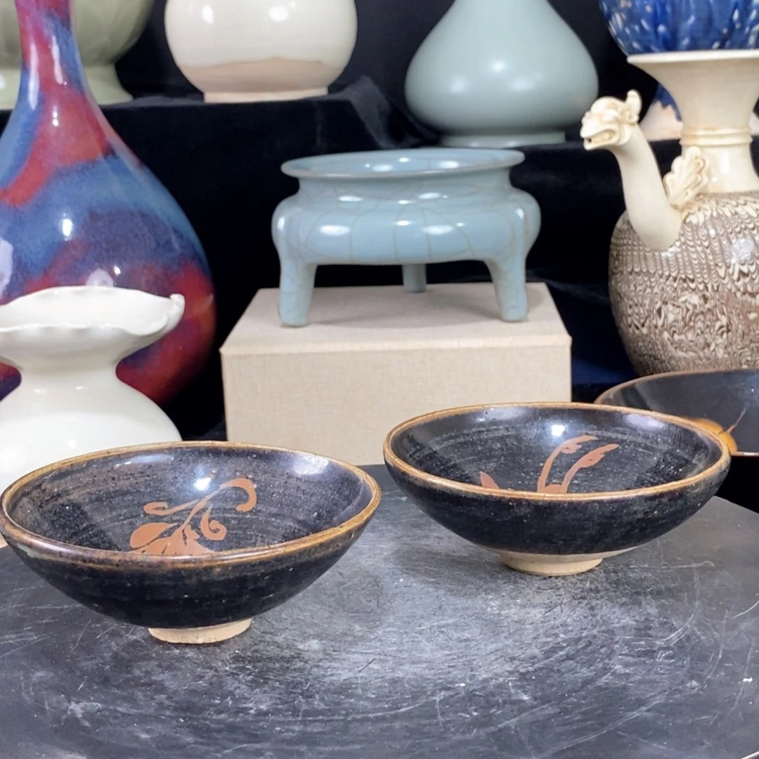 摆件曹*鱼瓷器瓷器瓷器