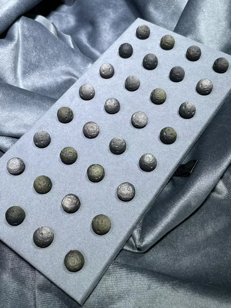 天然金/银曜石星球单珠手串【情侣款礼物】