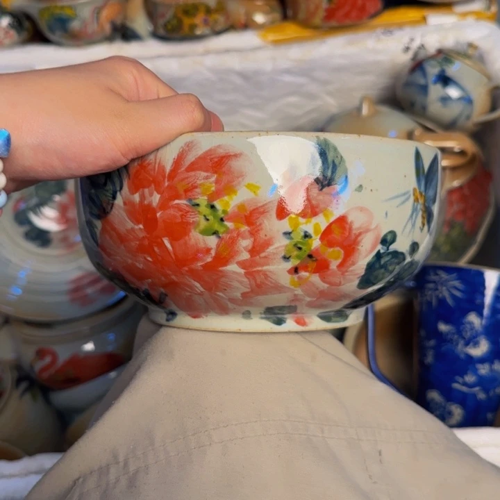 瓷片景德镇陶瓷手工手绘