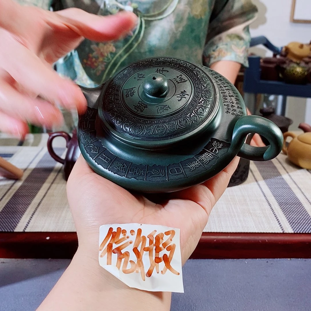 紫砂茶盘宜兴紫砂壶和我一样