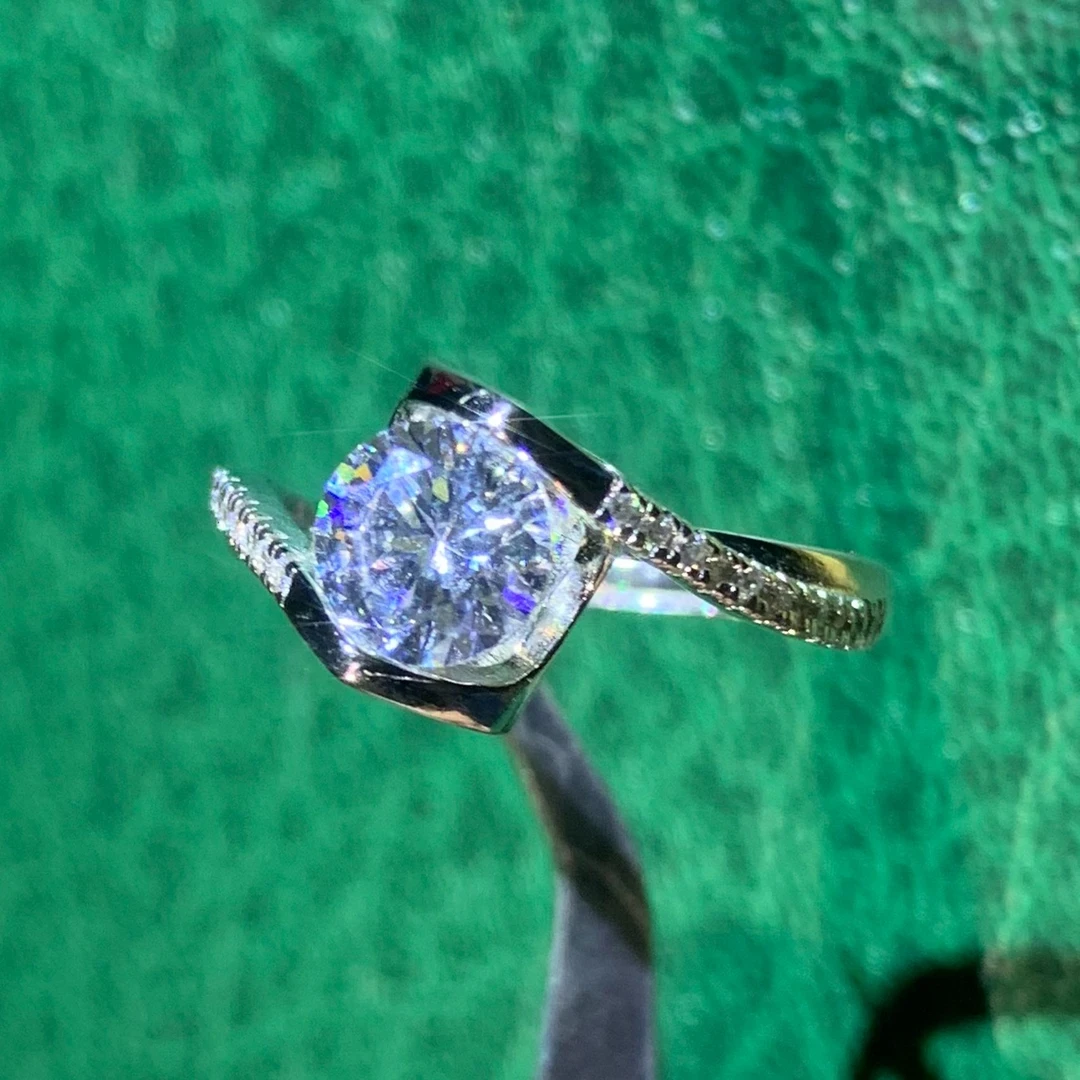 【璀璨星河】矿姐严选 贵族定制 天使之吻戒指 226