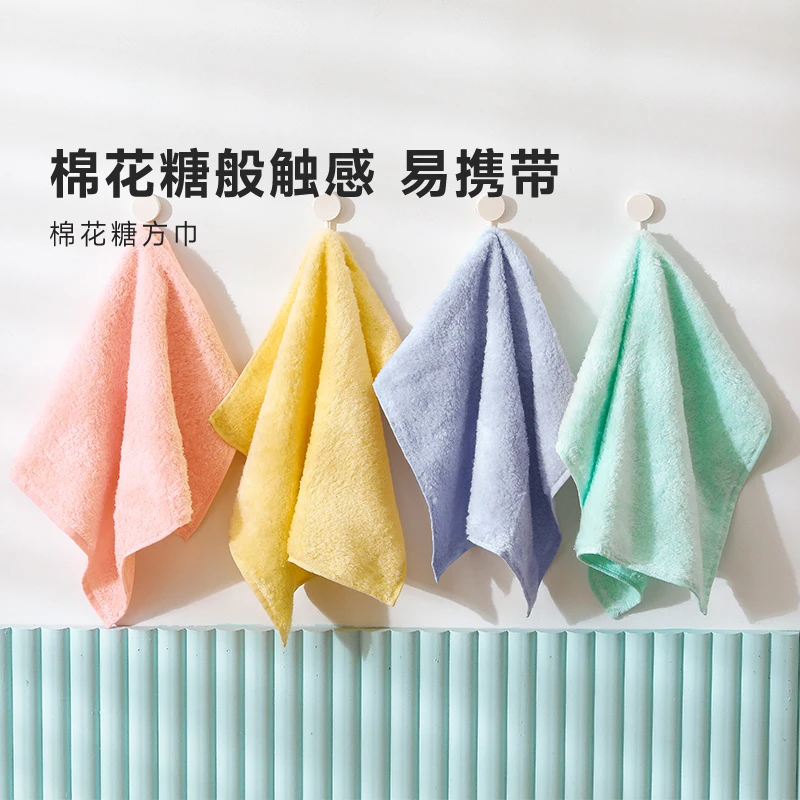 UCHINO/内野【直播专属】全棉棉花糖小方巾婴儿吸水巾