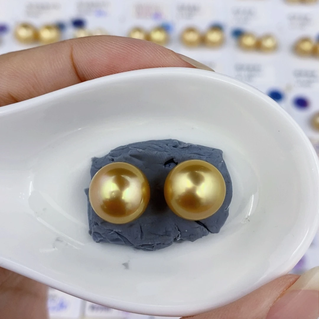 未镶嵌海水珍珠颈饰11-12mm南洋金珠200