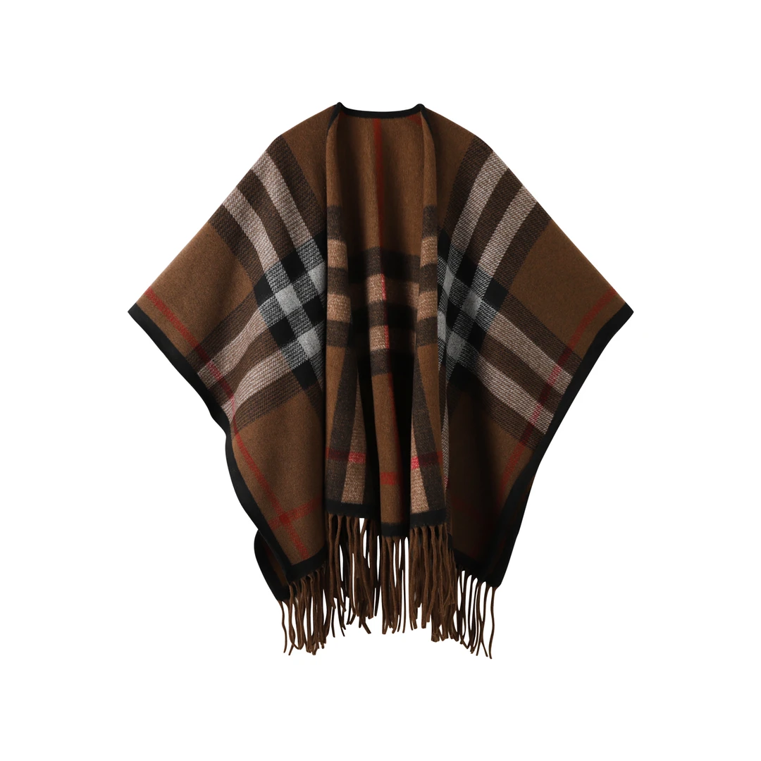 81575-秋冬季节的暖心之选舒适混纺披肩