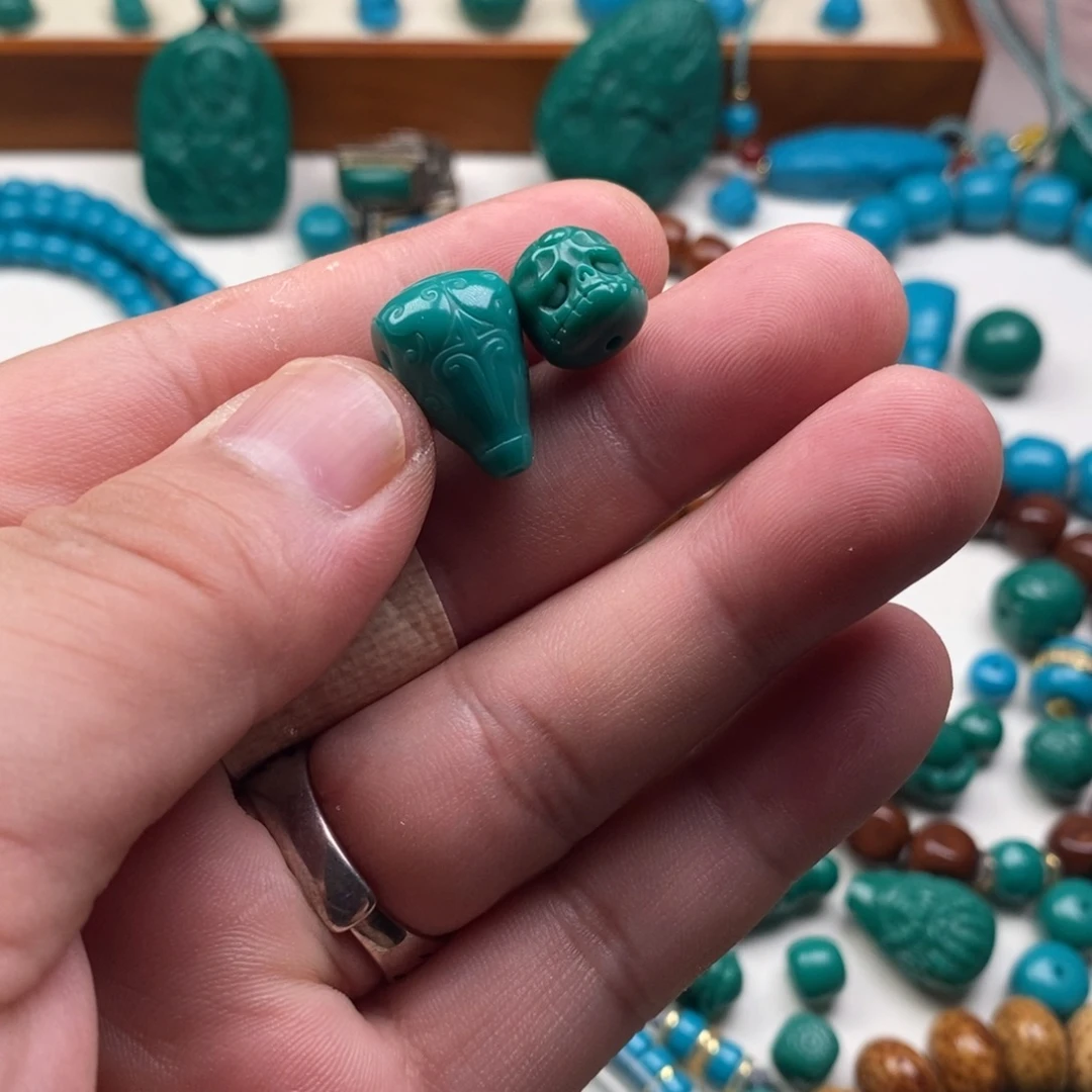 用***6玻璃DIY博古三通配饰