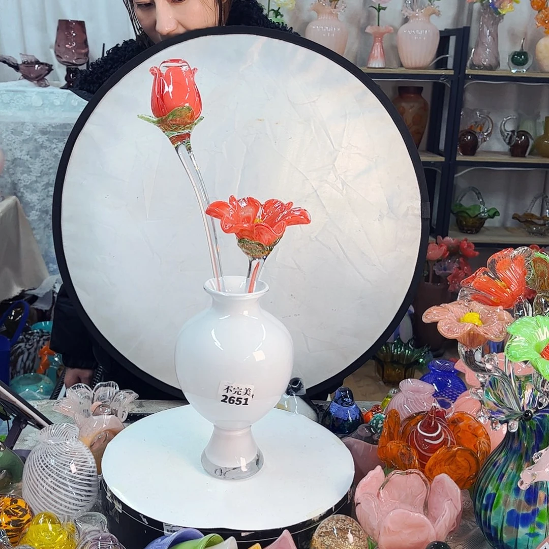 2花1瓶不完美家悦琉璃品福利