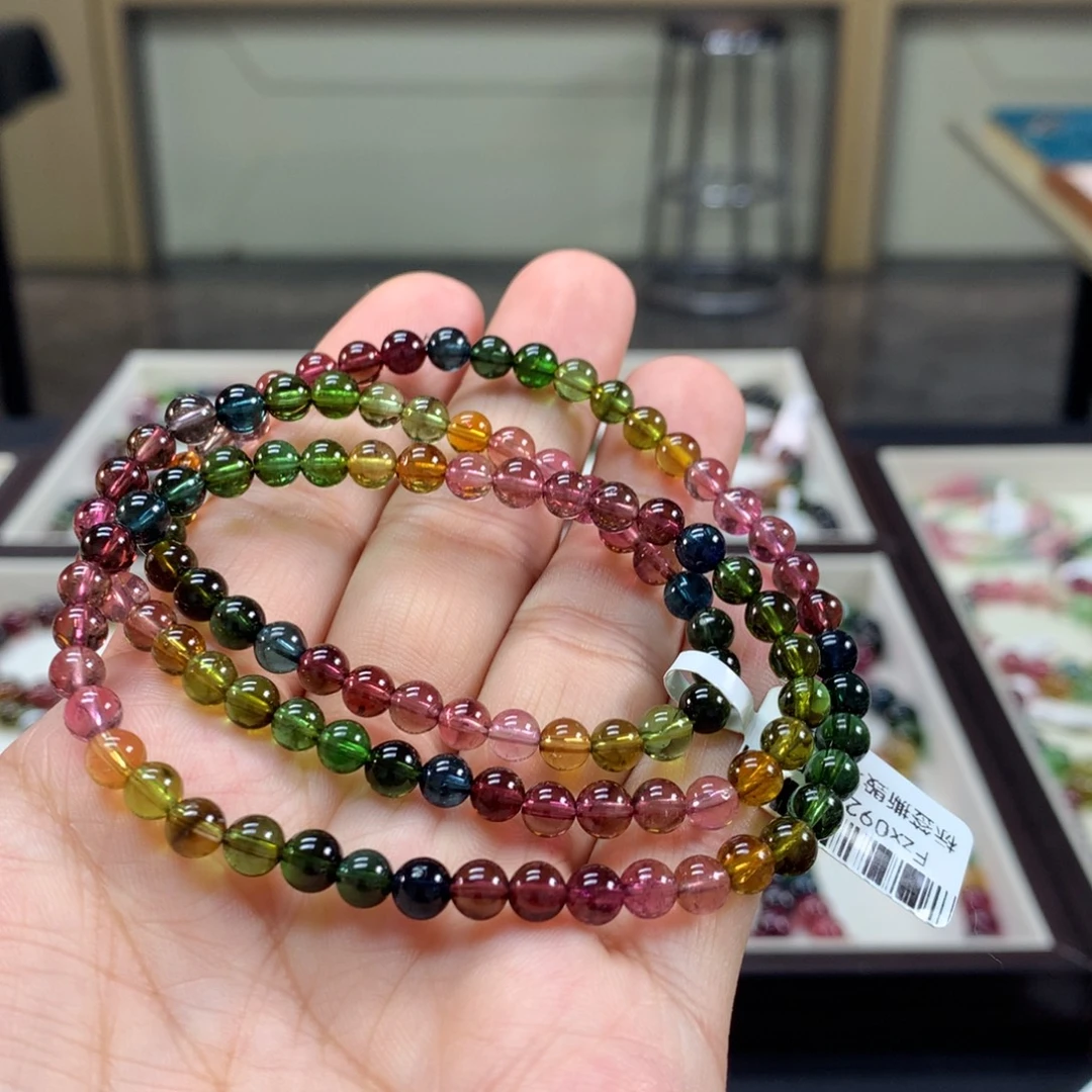 碧玺手链未镶嵌5.2左右