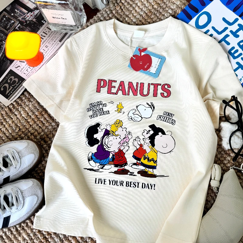 【自制】2025夏季杜邦索罗娜冰感圆领T恤新款不透【小个子女生】