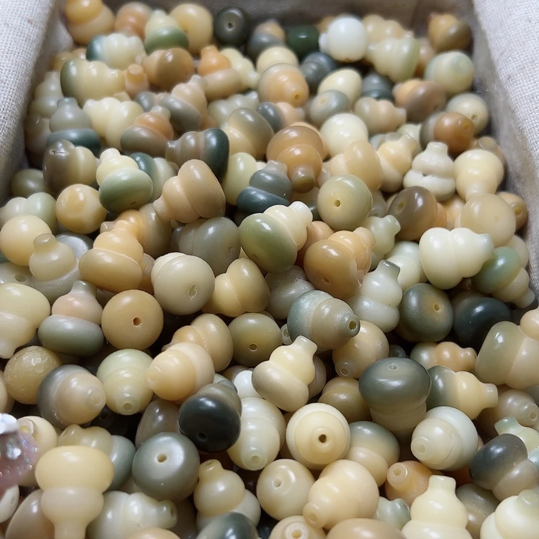 菩提根/象牙果吊坠瑕疵葫芦10颗