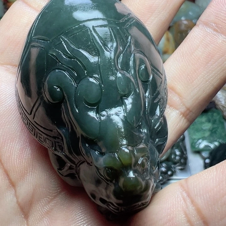 和田玉把件未镶嵌