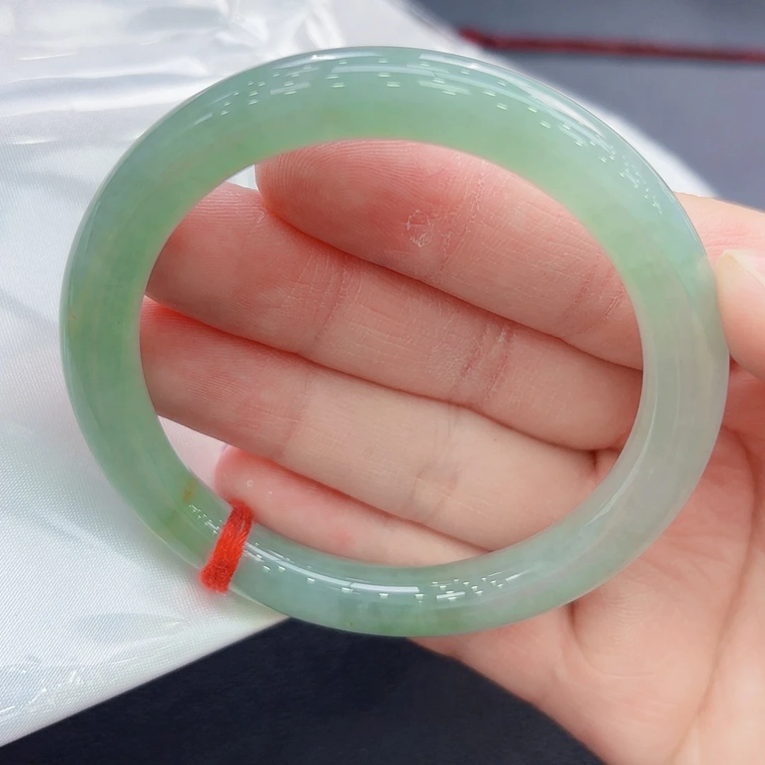 翡翠手镯未镶嵌轩*猪手镯55/57