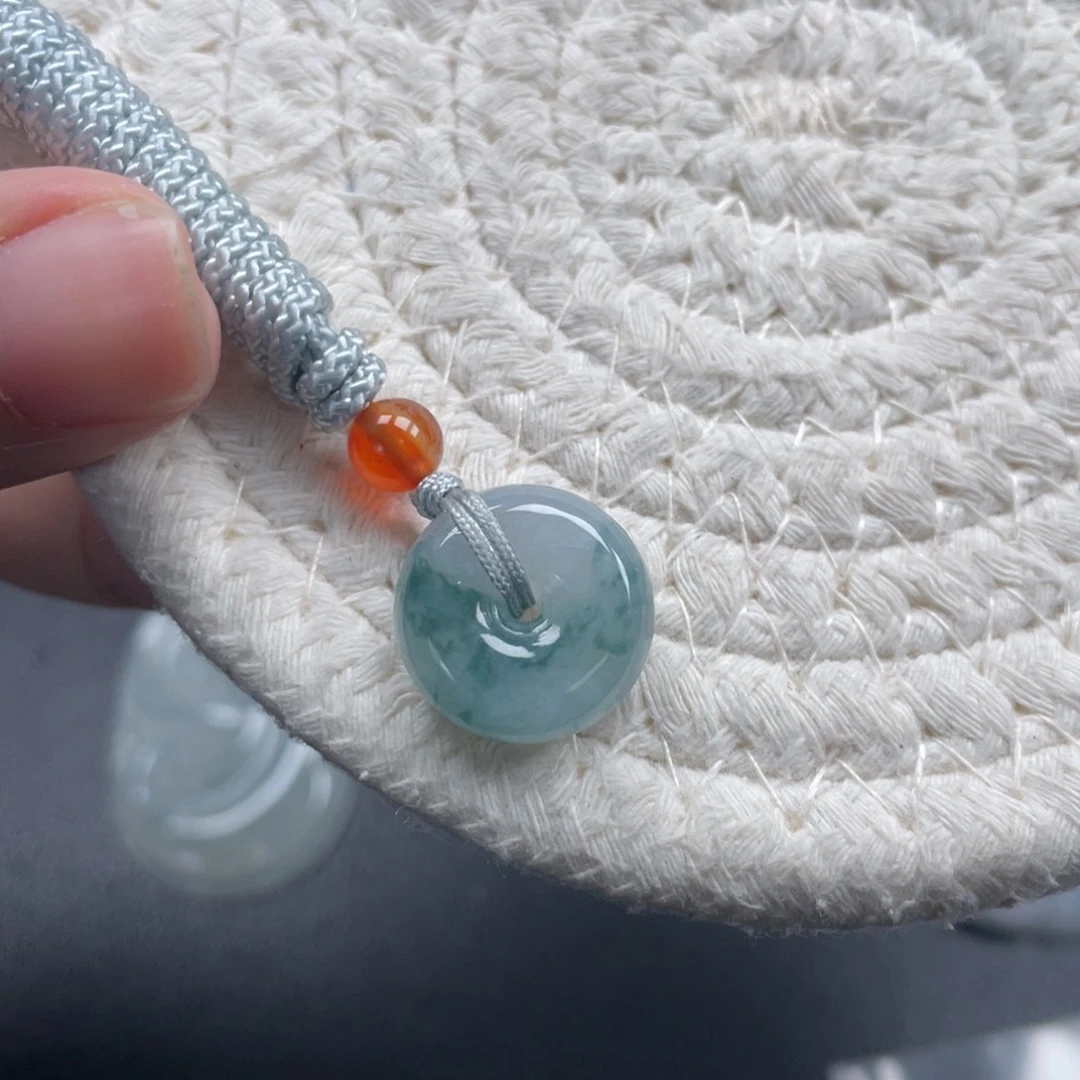 翡翠未镶嵌颈饰天然A货缅甸翡翠