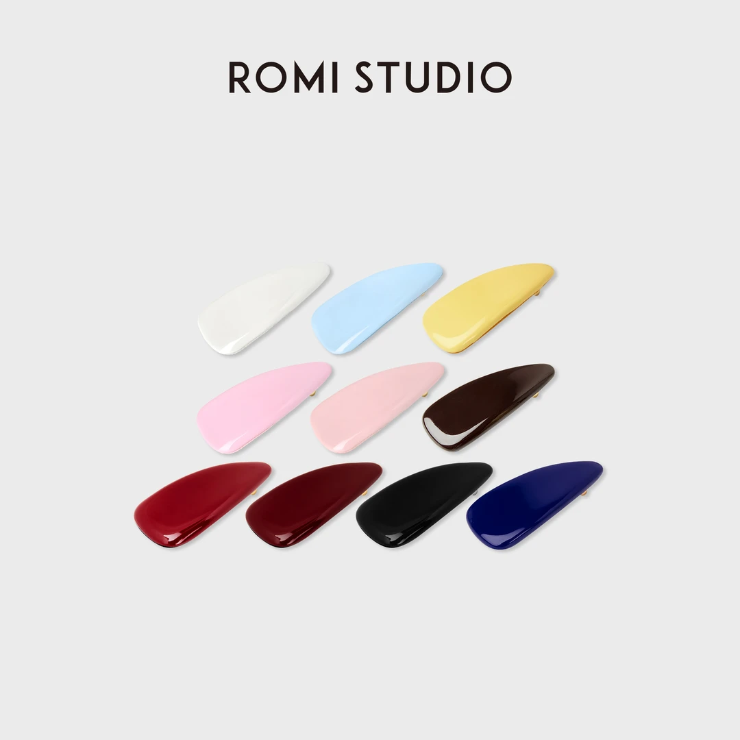 ROMI STUDIO“简约气质”色泽高级百搭头饰饰品发卡发夹RWCWP07064
