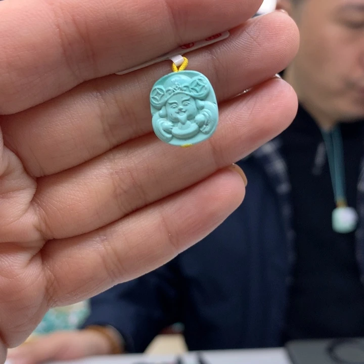 绿松石未镶嵌配饰